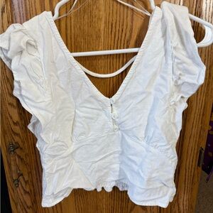 Kirious Los Angeles White Women's Top